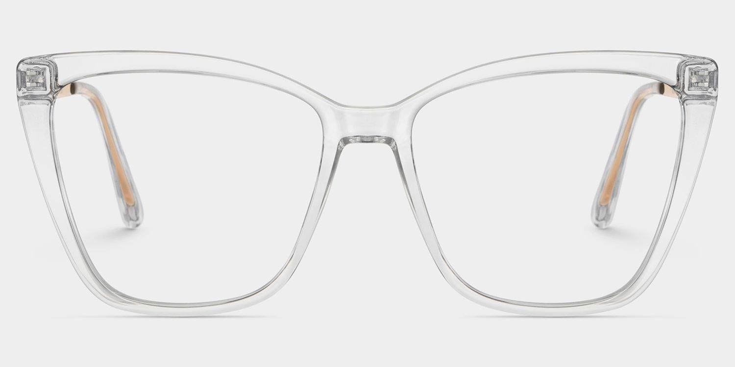 Corlette Square Crysta Eyeglasses and Glasses Frame0