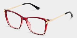 Mia Two-tone Square Glasses3