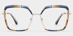 Cordaro Floral Square Glasses0