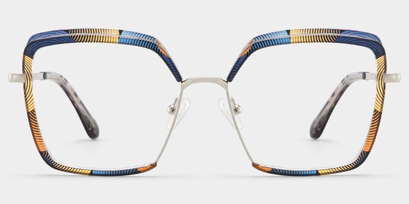 Cordaro Floral Square Glasses
