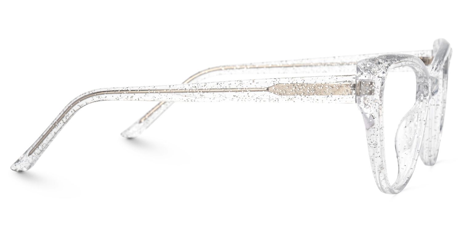 Tarun Cateye Clear Frame Glasses | ZEELOOL UK2