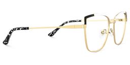 Gibbons Square Black White Glasses4