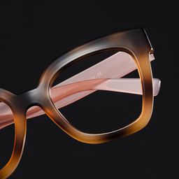 Malcolm Burnt-Umber Square Glasses1