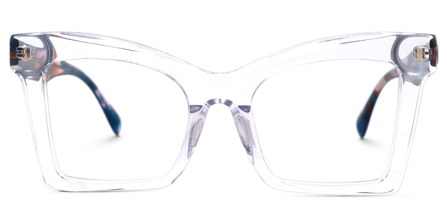 Corbin Square Clear Glasses0