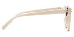 Catalina Square Beige Polarized Sunglasses3