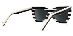 Bernita Geometric Black-White Glasses3
