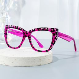Thurman Purple Tortoise Butterfly Glasses0