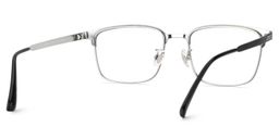 Charleston Silver Browline Glasses5