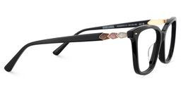 Theo Black Rectangle Glasses4