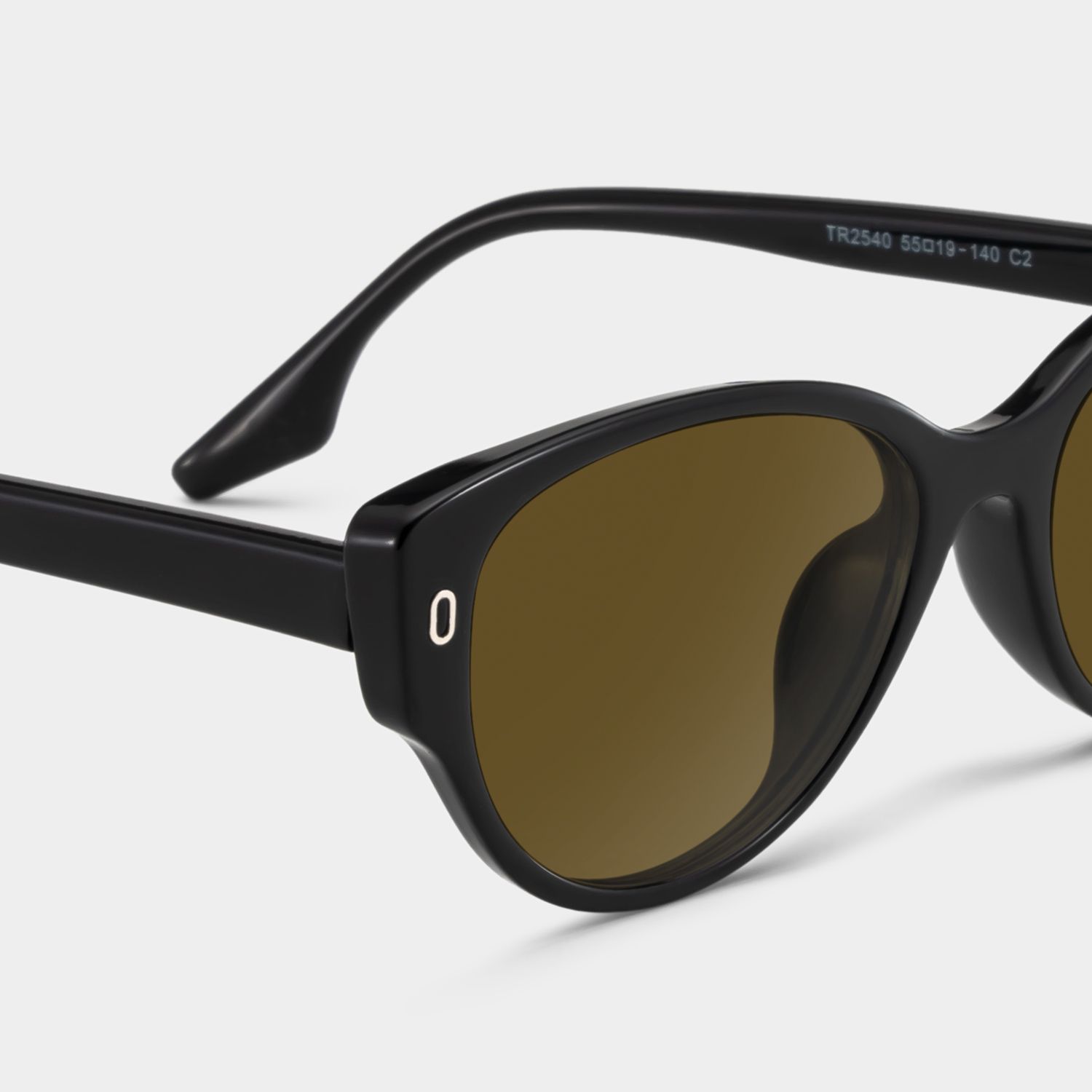 Livia black Frame Polarized Sunglasses with cat-eye Style Online | ZEELOOL UK4