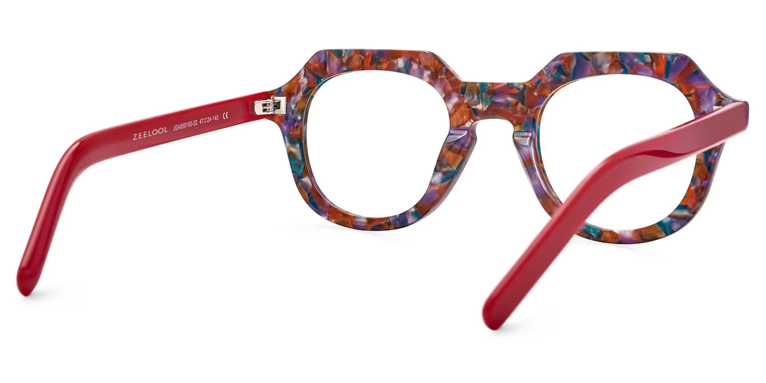 Floral Geometric Eyewear - Jameica on Sale | ZEELOOL UK3