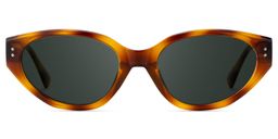 Raine Cat-eye Tortoise Polarized Sunglasses0