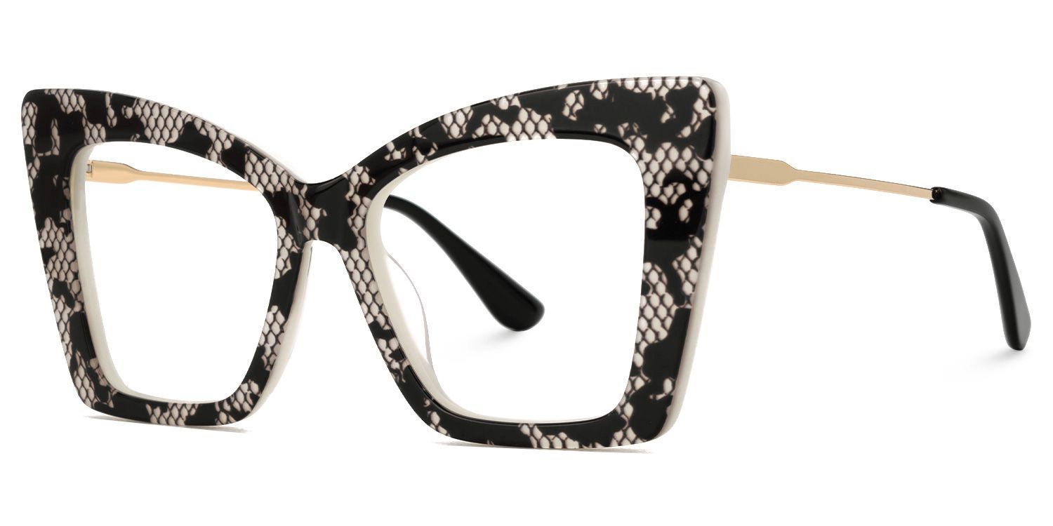 Designer Kasim Glasses in Mixed-Materials Full frame1