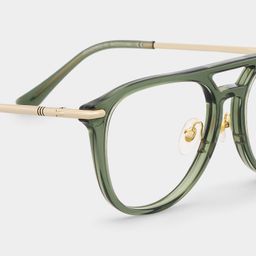 Isabelle Green Aviator Glasses4