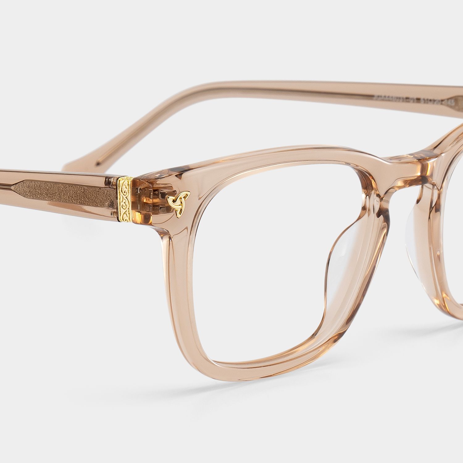 Heather Brown Frame Glasses with Square Frame Online | ZEELOOL5