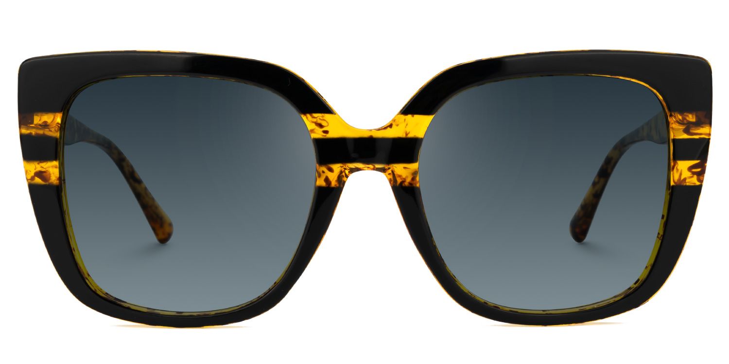 Brenda Square Tortoise Sunglasses | ZEELOOL UK0