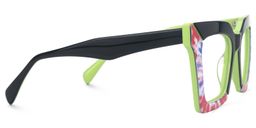 Olivier Square Black Glasses2