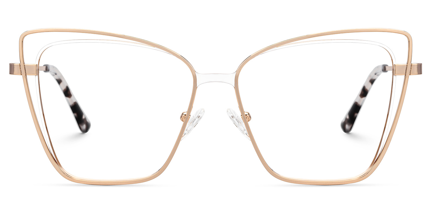 Castillo Butterfly Gold Glasses0