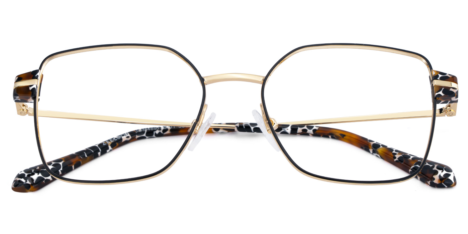 Shantell Square Black Glasses2