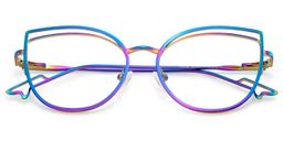 Spivey Cateye Iridescent Glasses2