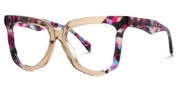 Busby Butterfly Beige Glasses1