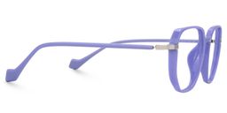 Maura Geometric Purple Glasses2