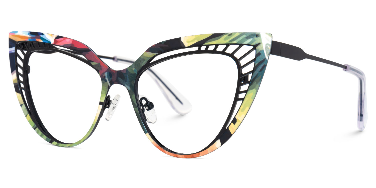 Willett Cateye Floral Glasses1