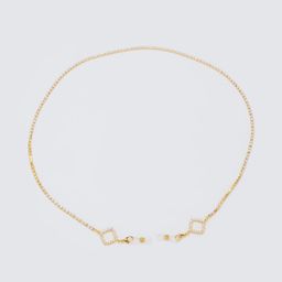 Stylish Clear Pearl Gold Eyeglasses Chains1
