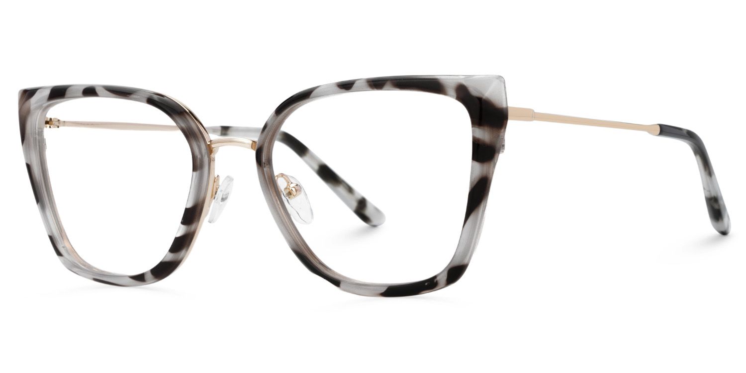 Martine Square Tortoise Glasses | ZEELOOL UK1