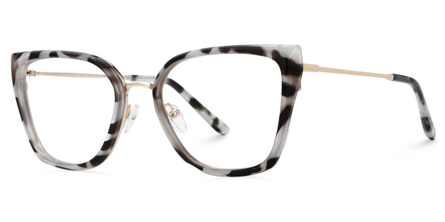 Martine Square Tortoise Glasses1