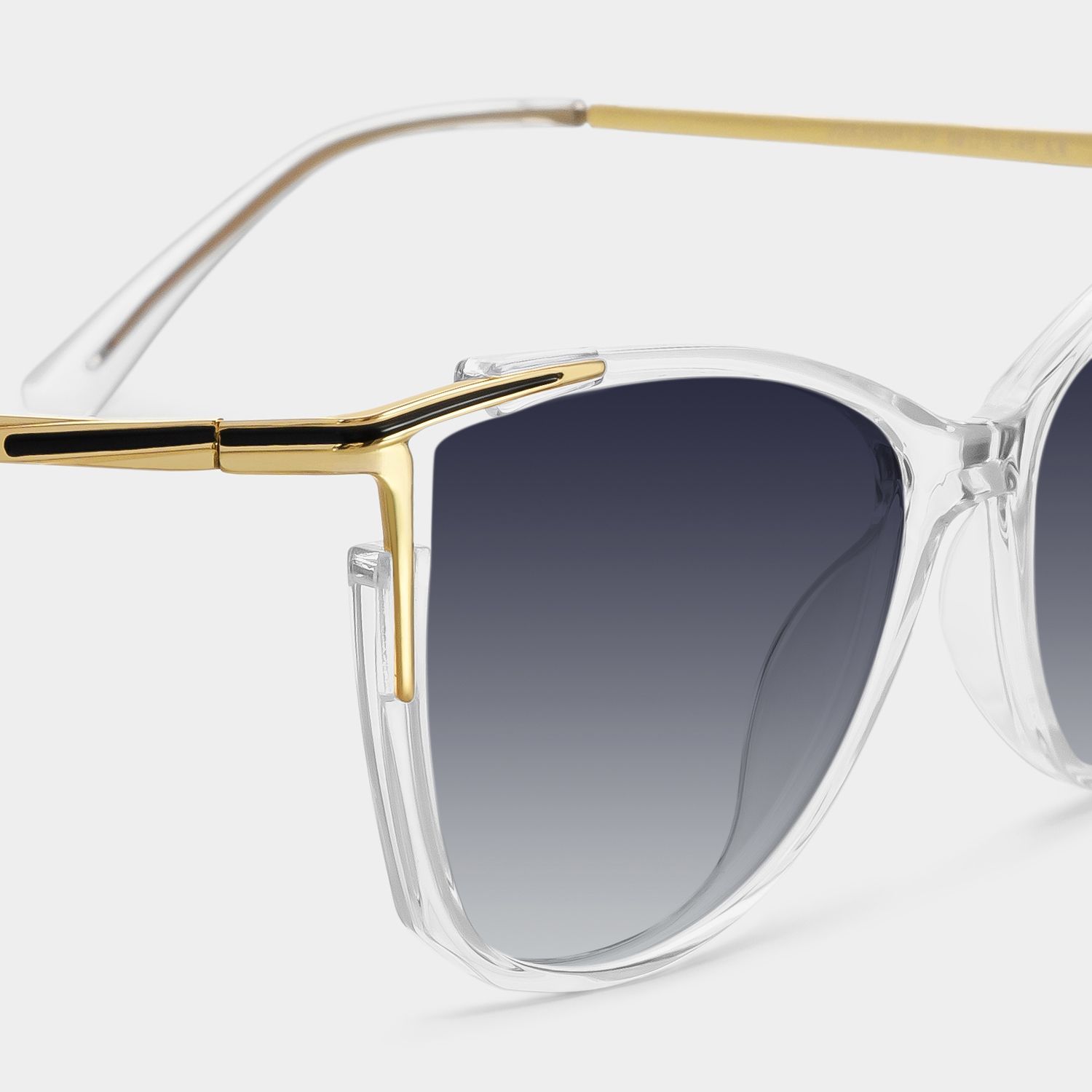 Cat eye Yomary Clear Frame Glasses | Zeelool4