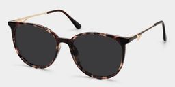 Chanty Tortoise Round Sunglasses2