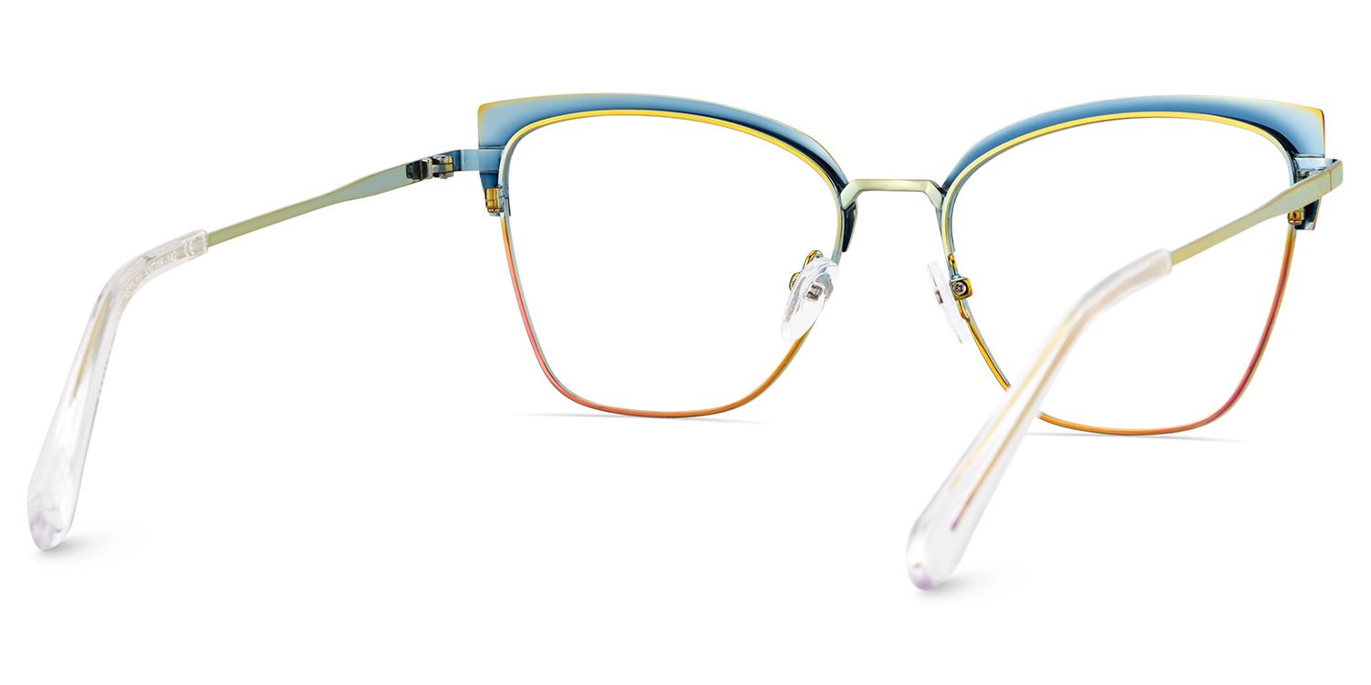 Harley Browline Purple Color Frame Glasses for Women | ZEELOOL UK5
