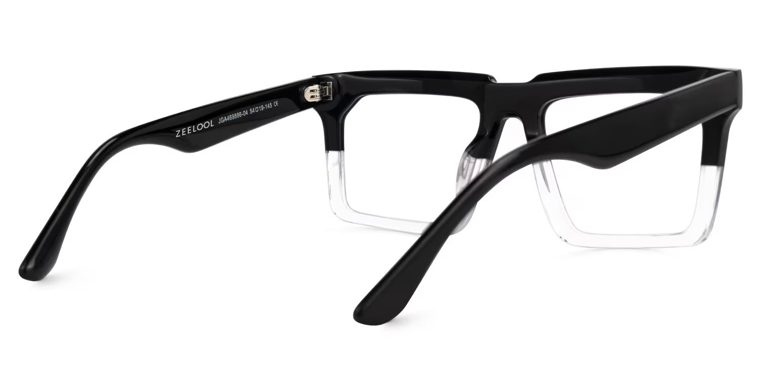 Moreland Rectangle Two-Tone Eyeglasses Online3