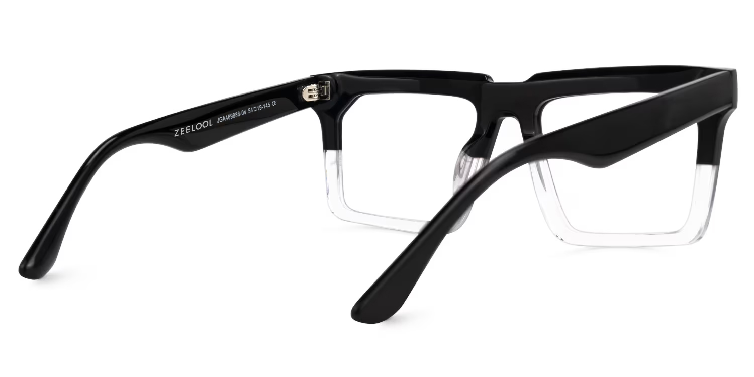 Moreland Rectangle Two-Tone Glasses3