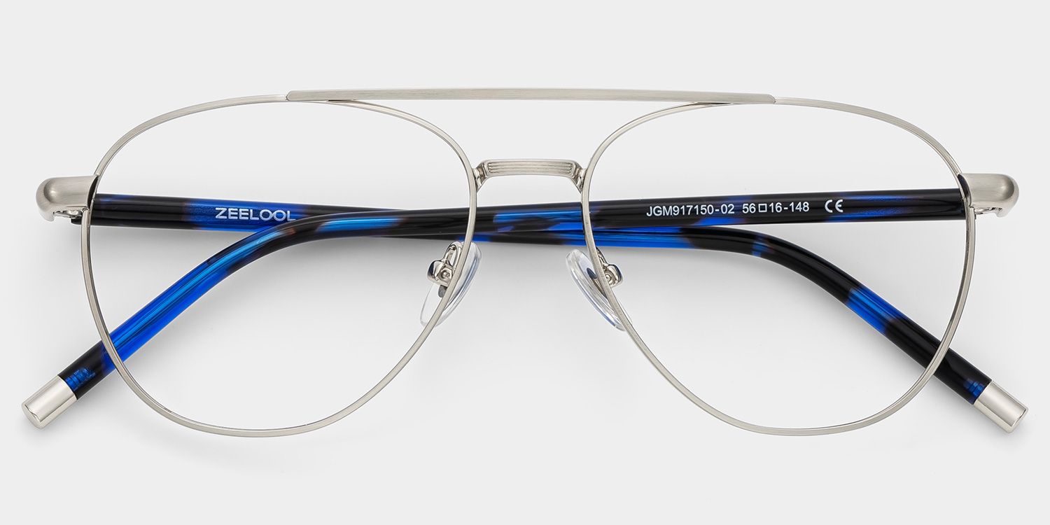 Calvin retro pilot Frame glasses Online | ZEELOOL1