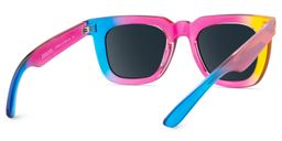Clea Rectangle Multicolor Sunglasses4
