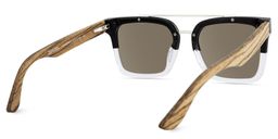Pascal Aviator Two-Tone Sunglasses4
