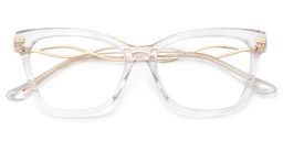 Mason Cat eye Clear Glasses2