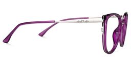 Estrada Purple Cat eye Glasses2