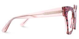 Ansyah Pink Leopard Cat eye Glasses3