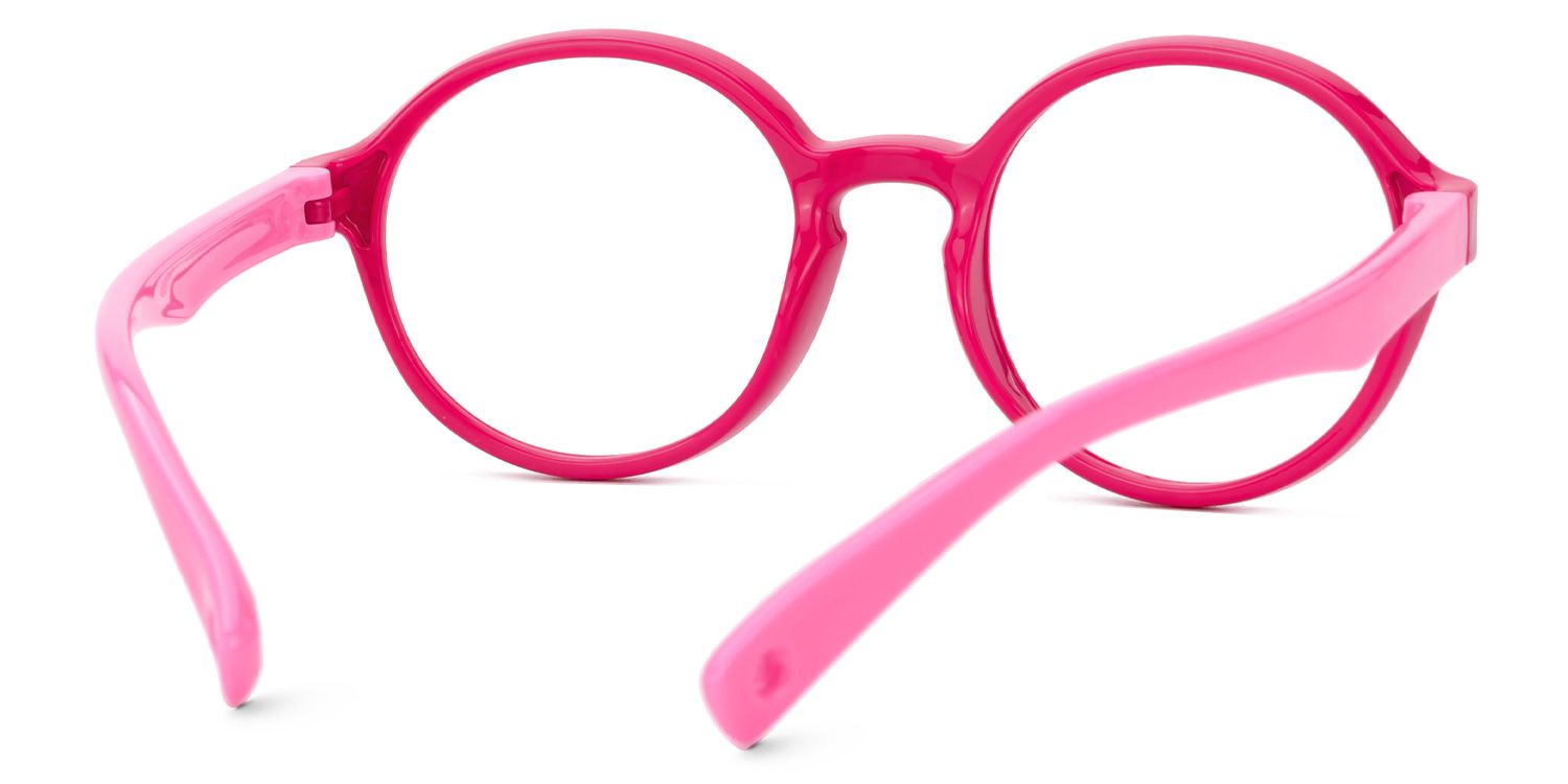 Kids Round Georgette Glasses with Cute Style -Zeelool3