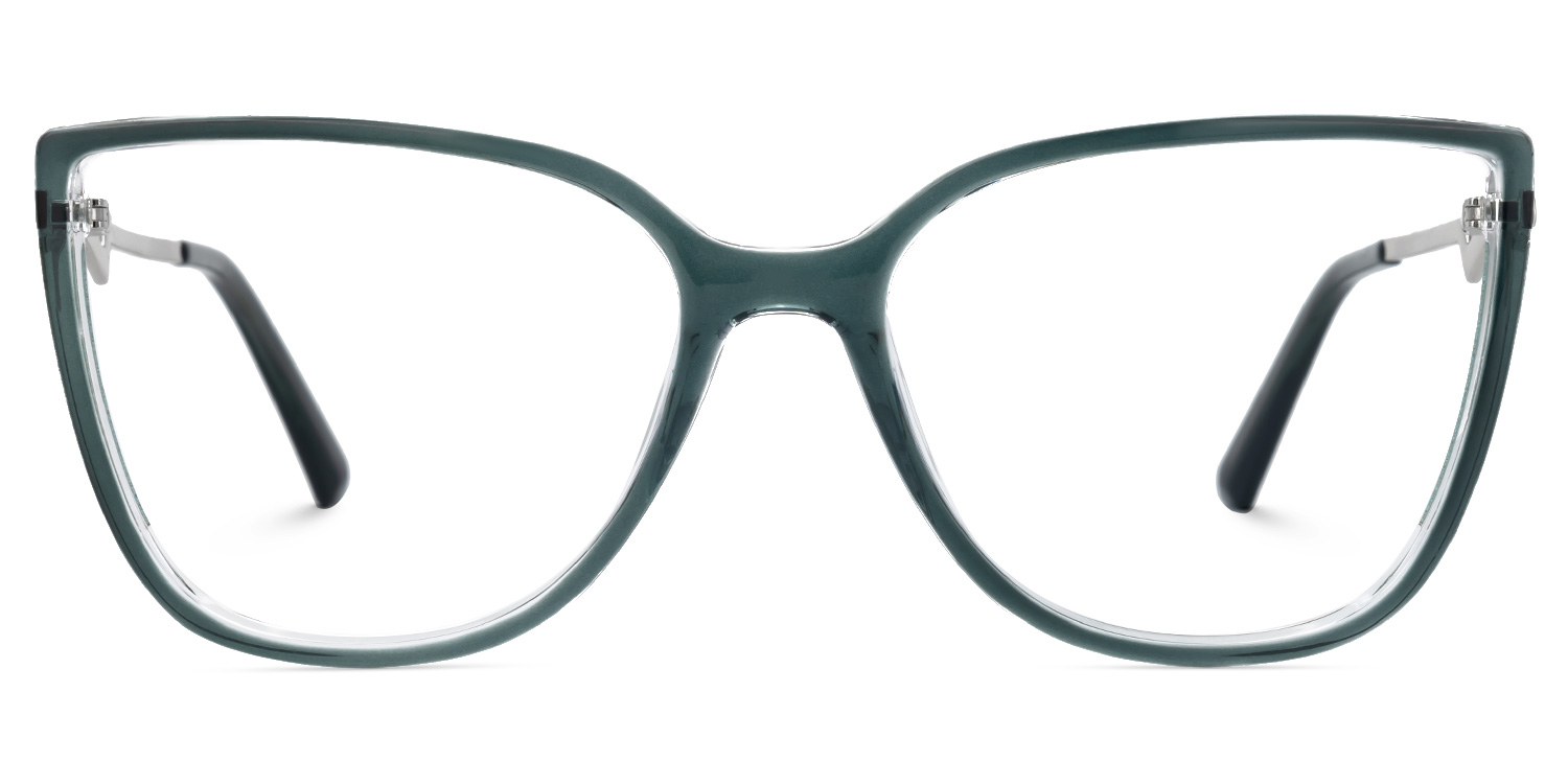 Spring hinges Celisa Eyeglasses, Celisa Green Glasses -Zeelool0