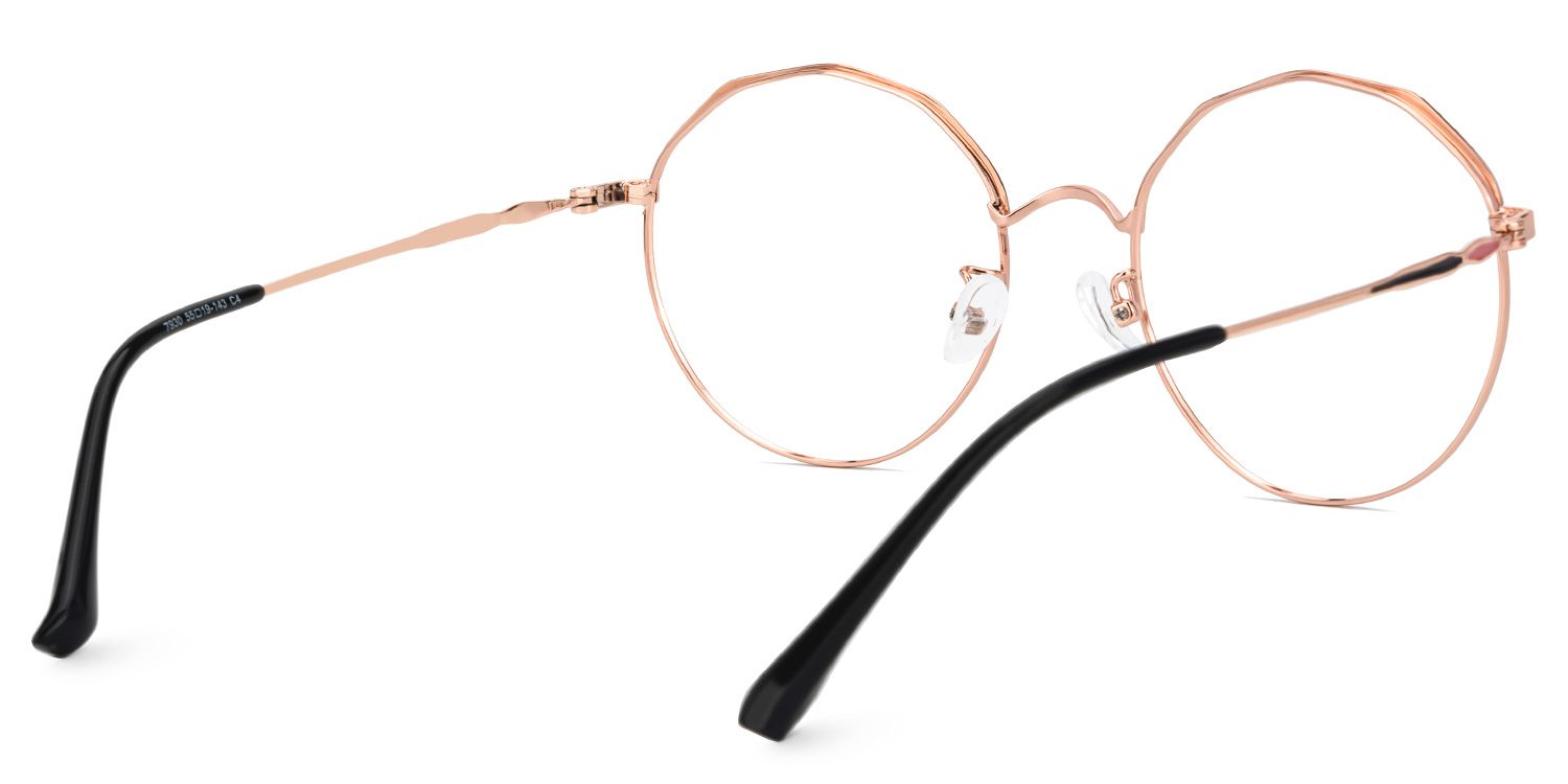 Cummins Two-Tone Thin Frame Eyeglasses | ZEELOOL UK3