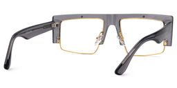 Maldonado Rectangle Gray Glasses4