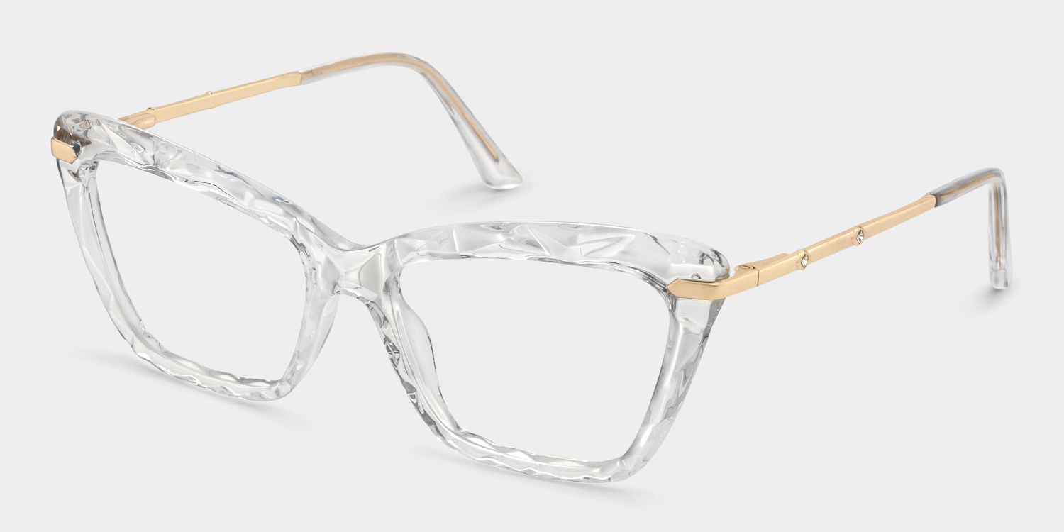 Juliet Clear Cateye Frame Glasses | ZEELOOL UK2