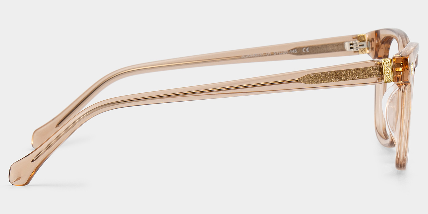 Heather Square Brown Glasses4