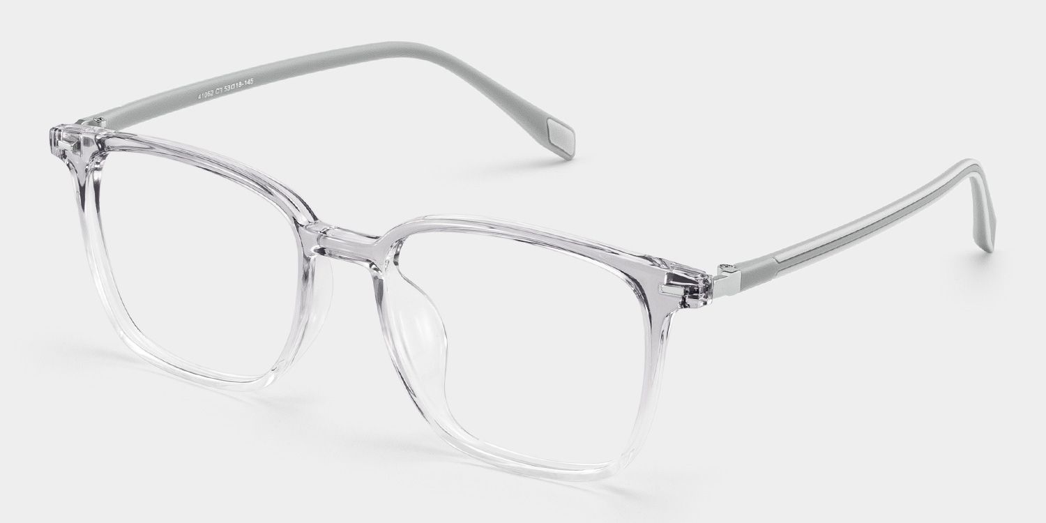 Charles Grey Square Frame Glasses for Women and Men | ZEELOOL2