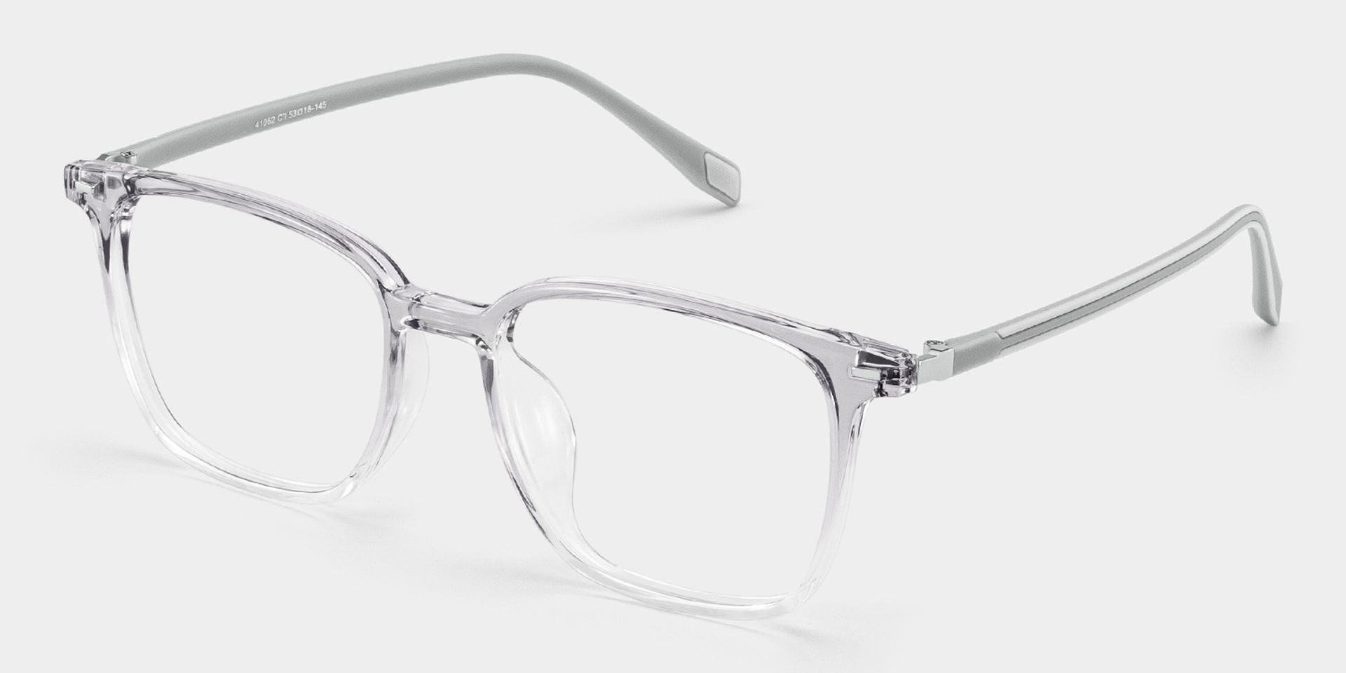 Charles Grey Square Frame Glasses for Women and Men | ZEELOOL2