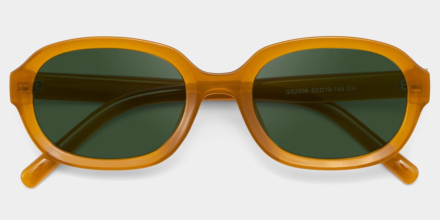 Astra Brown Frame Polarized Sunglasses with geometric Style Online | ZEELOOL UK1